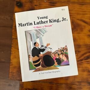 Vintage 1992 Young Martin Luther King Jr. "I Have A Dream" Paperback Book